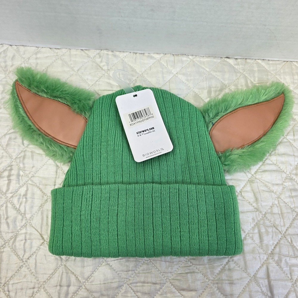 Star‎ Wars: The Mandalorian - Grogu 3D Cosplay Cuff Beanie Hat - Bioworld